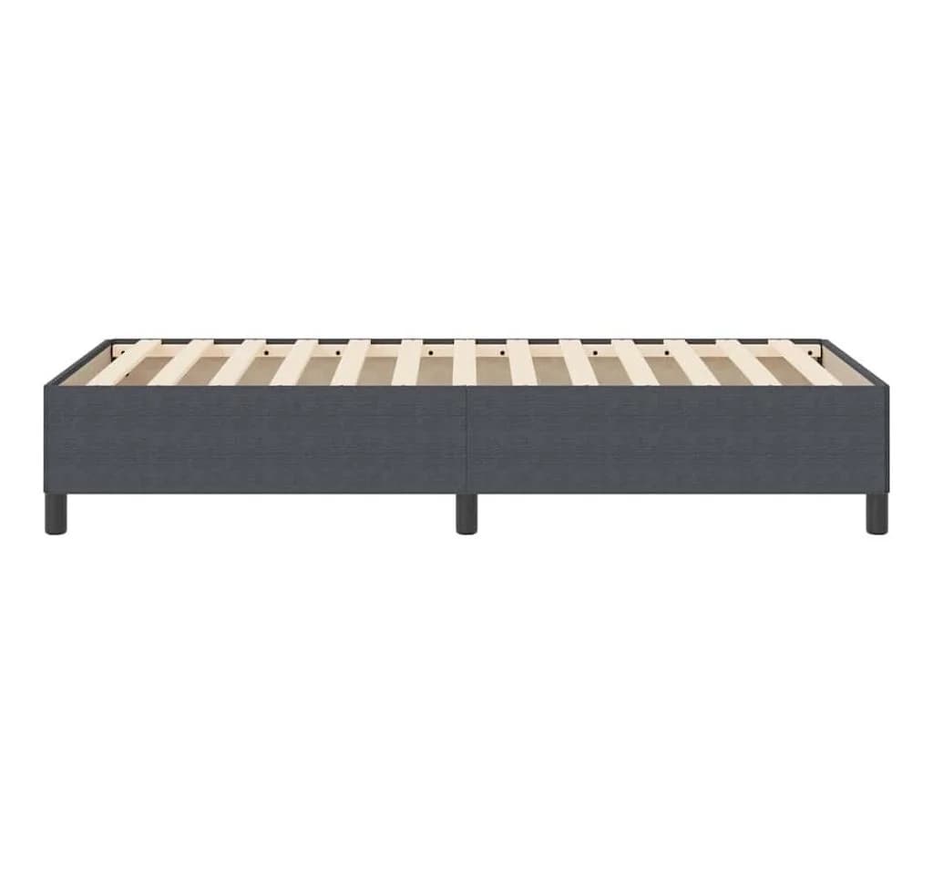 vidaXL Boxspringbett Dunkelgrau Cordstoff Inkl. Lattenrost - Bild 5