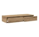 vidaXL Bett-Schubladen Artisan-Eiche Holzwerkstoff Modern Bild 5