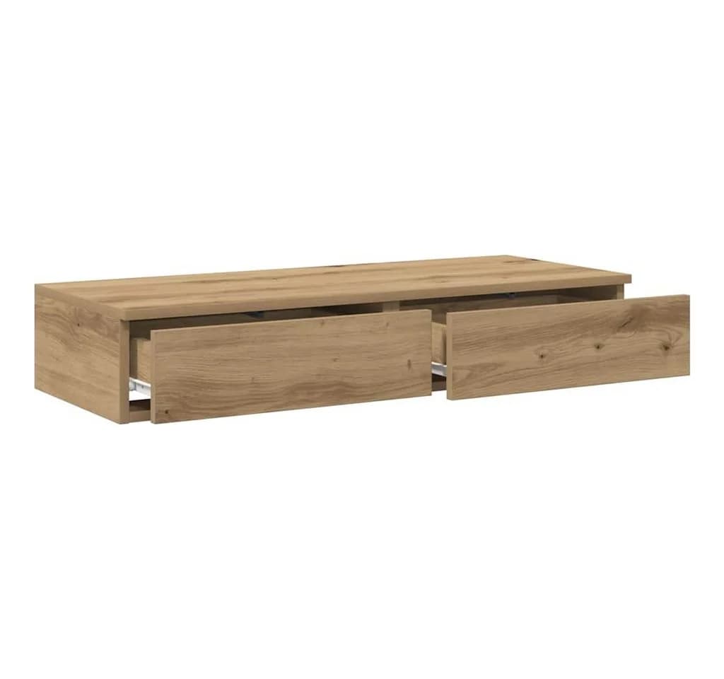 vidaXL Bett-Schubladen Artisan-Eiche Holzwerkstoff Modern - Bild 5