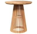 vidaXL Gartentisch Beistelltisch Braun Massivholz Bild 2