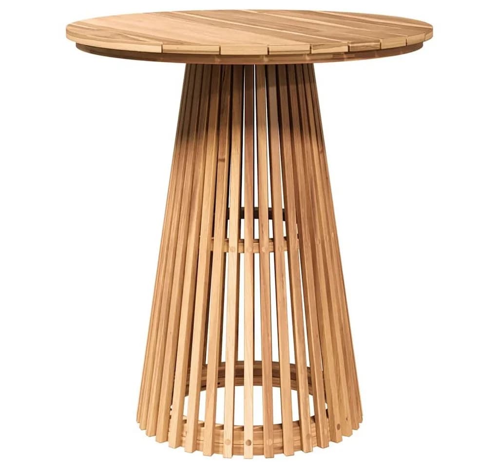 vidaXL Gartentisch Beistelltisch Braun Massivholz - Bild 2