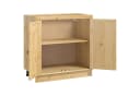 vidaXL Schrank mit Regal Honig Massives Kiefernholz Bild 5