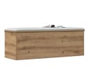 vidaXL Aufbewahrungsbox Artisan Eiche Braun Holzwerkstoff Bild 2