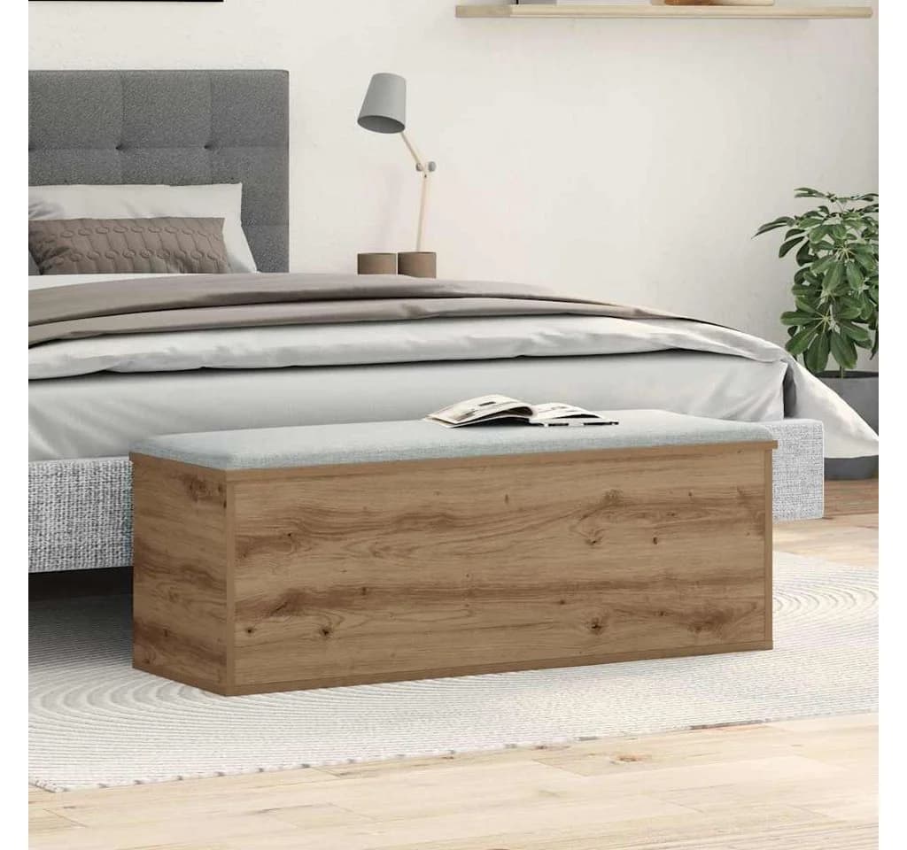 vidaXL Aufbewahrungsbox Artisan Eiche Braun Holzwerkstoff - Bild 4