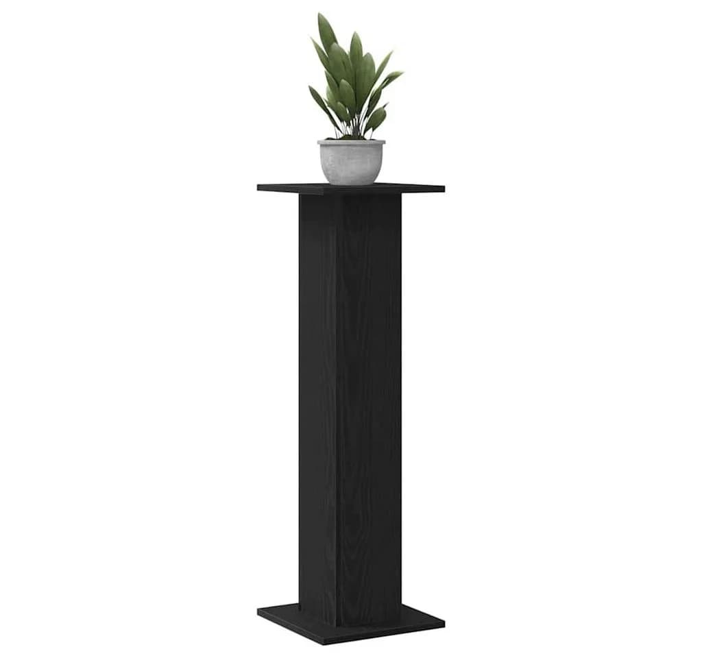 VIDAXL Blumenständer Schwarze Eiche Holzwerkstoff Rechteckig - Bild 3