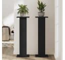 VIDAXL Blumenständer Schwarze Eiche Holzwerkstoff Rechteckig Bild 4