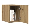 vidaXL Hängeschrank Wandschrank Artisan-Eiche Modern Bild 3