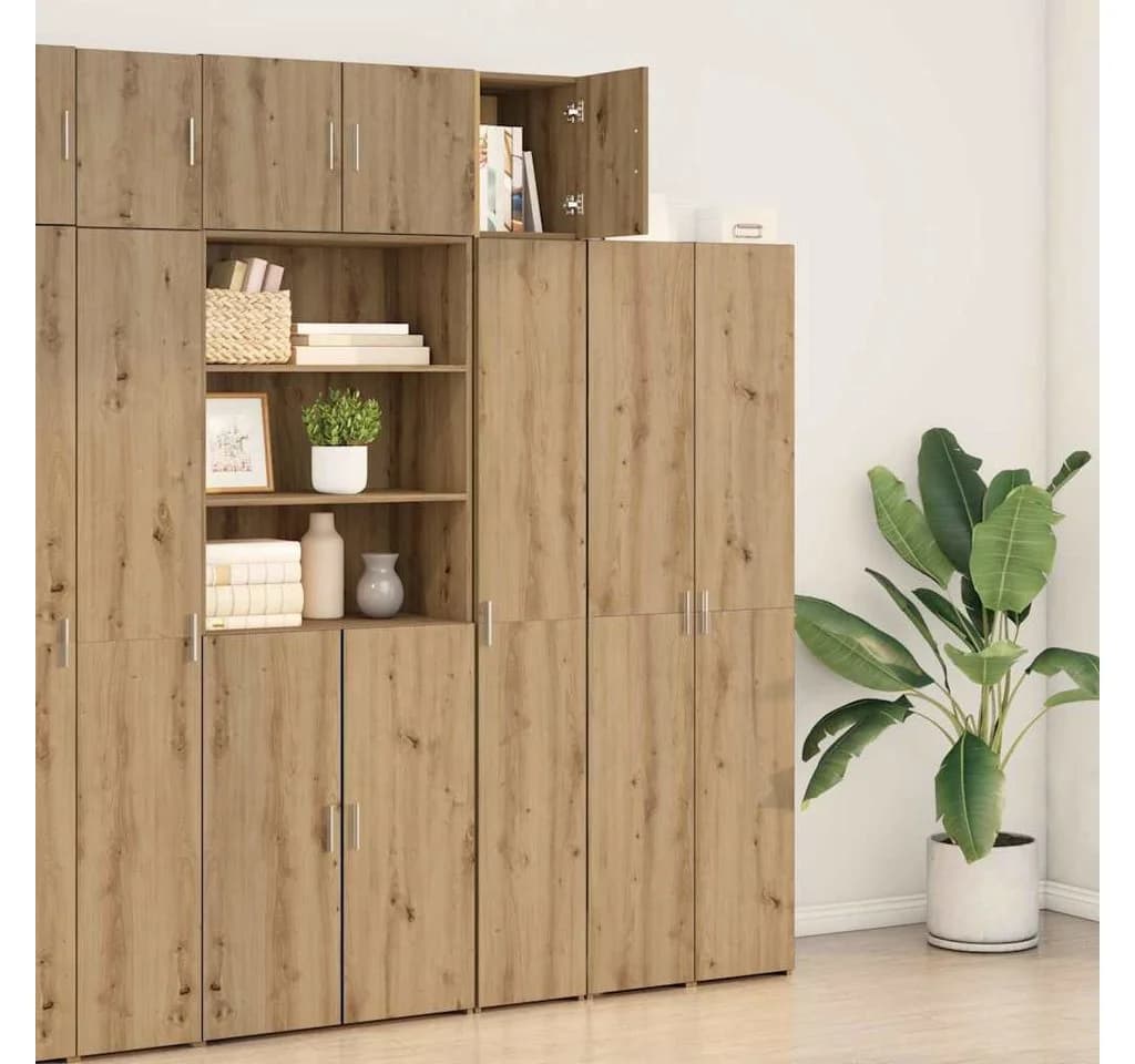vidaXL Hängeschrank Wandschrank Artisan-Eiche Modern - Bild 4