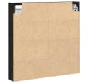 vidaXL Vitrine Schwarz Eichen-Optik 60 x 8,5 x 58 cm Holzwerkstoff Bild 5