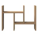 vidaXL Schreibtisch Organizer Artisan-Eiche Holzwerkstoff Modern Bild 5