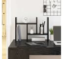 vidaXL Schreibtisch Organizer Schwarz Eichen-Optik Holzwerkstoff Bild 1