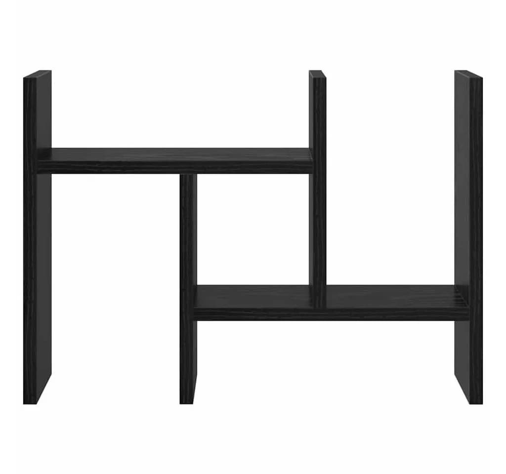vidaXL Schreibtisch Organizer Schwarz Eichen-Optik Holzwerkstoff - Bild 5