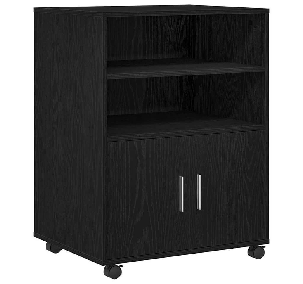 vidaXL Aktenschrank mit Regal Schwarz Eichen-Optik - Bild 2