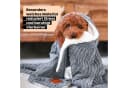 Wahre Tierliebe Tierdecke Premium Kuscheldecke Fluffy Grau Bild 3