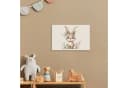 OneMillionCanvasses® Leinwandbild Hase - Tier - Bohème - Pastellfarben, Fotodruck (1 St), Kinderzimmer Deko, Mädchen und Jungen Bilder 30x20 cm Bild 3