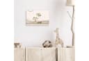 OneMillionCanvasses® Leinwandbild Wilde Tiere - Safari - Aquarell - Flugzeug Fotodruck Bild 3