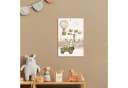 OneMillionCanvasses® Leinwandbild Wilde Tiere Safari Aquarell Bild 3