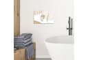 OneMillionCanvasses® Leinwandbild Aquarell - Pastell - Beige - Abstrakt - Modern, Fotodruck Bild 3