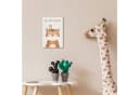 OneMillionCanvasses® Leinwandbild Tiger & Eule Beige Motiv Bild 4