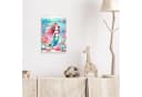 OneMillionCanvasses® Leinwandbild Meerjungfrau Bunt Unterwasser Bild 5