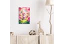 OneMillionCanvasses® Leinwandbild Kätzchen Rosa Fotodruck Bild 5