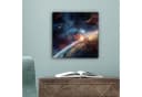 OneMillionCanvasses® Leinwandbild Universum Bunt Weltraum Bild 5