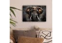OneMillionCanvasses® Leinwandbild Elefant Aquarell Wanddekoration Bild 1