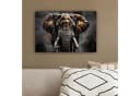OneMillionCanvasses® Leinwandbild Elefant Aquarell Wanddekoration Bild 4