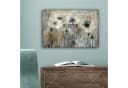 OneMillionCanvasses® Leinwandbild Blumen Pflanzen Grau Abstrakt 30x20 cm Bild 5