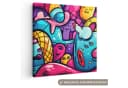 OneMillionCanvasses® Leinwandbild Abstrakt Neon Bunt Bild 2