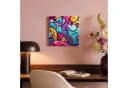 OneMillionCanvasses® Leinwandbild Abstrakt Neon Bunt Bild 5