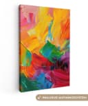 OneMillionCanvasses® Leinwandbild Abstrakt Modern Bunt Bild 2