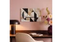 OneMillionCanvasses® Leinwandbild Abstrakt Modern Pastell Schwarz Bild 4