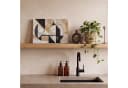 OneMillionCanvasses® Leinwandbild Abstrakt Modern Pastell Schwarz Bild 5