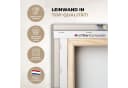 OneMillionCanvasses® Leinwandbild Yin Yang Abstrakt Schwarz Weiß Gold Fotodruck Bild 3