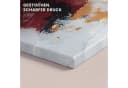 OneMillionCanvasses® Leinwandbild Rot - Abstrakt - Gold - Modern 20x30 cm Bild 3