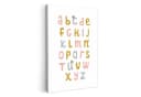 OneMillionCanvasses® Leinwandbild Alphabet Bunt Kinderzimmer Deko Bild 2
