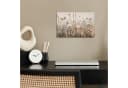 MuchoWow Poster Blumen Rosa Modern Beige Wandbild Bild 1