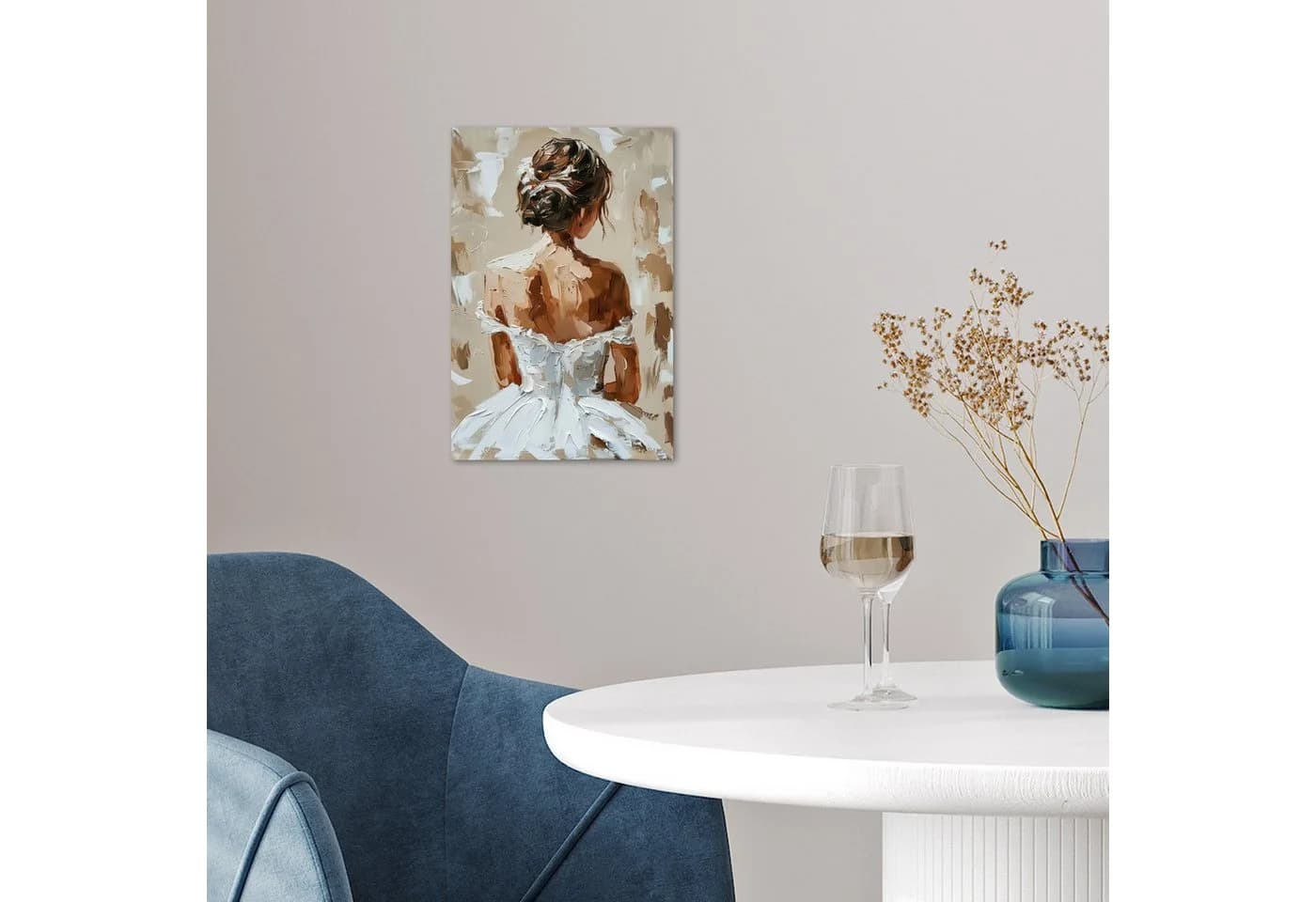 MuchoWow Poster Frau Abstrakt Beige Modern - Bild 5