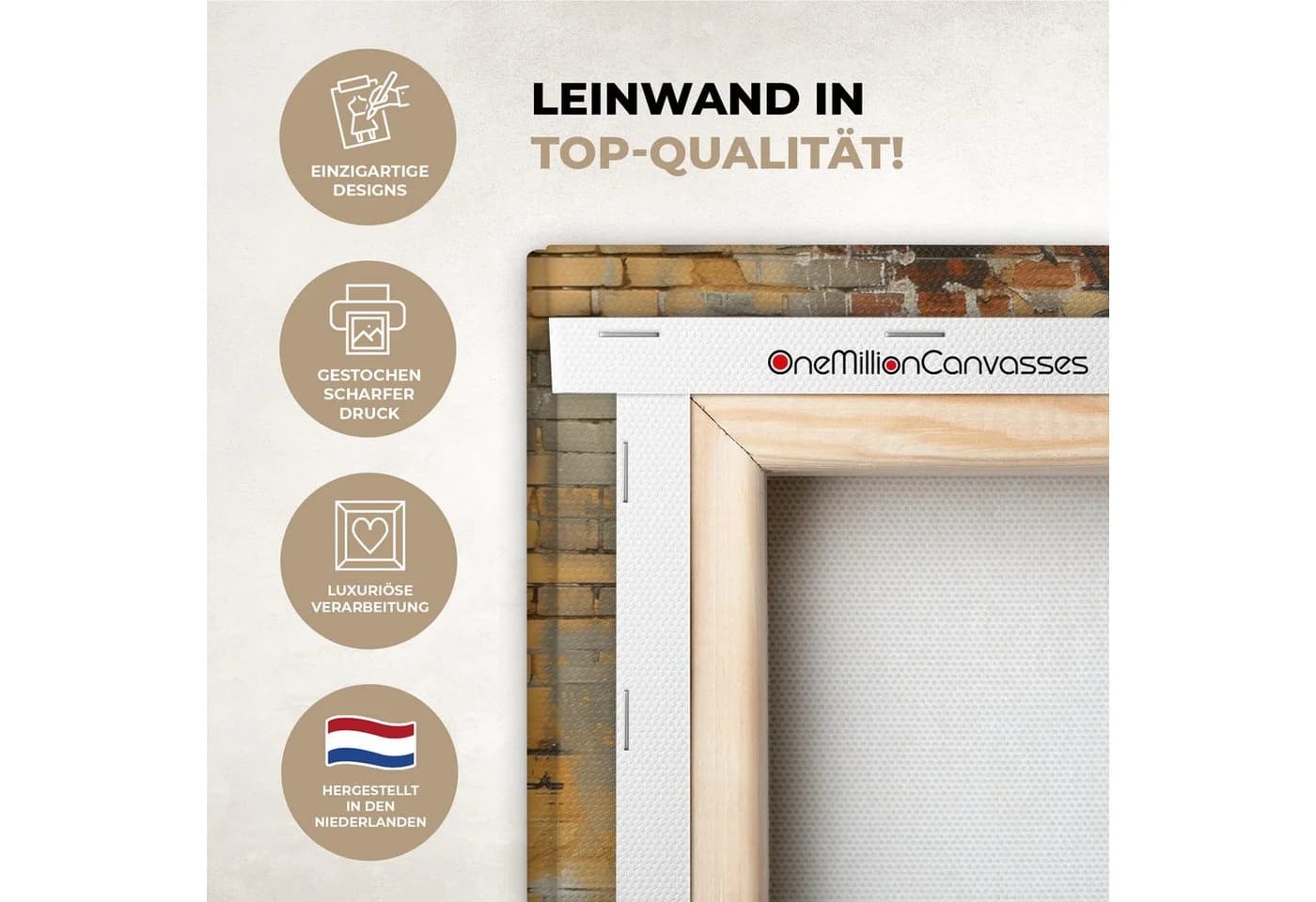 OneMillionCanvasses® Leinwandbild Graffiti - Banksy Style - Mädchen mit Luftballon - Bild 3