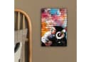 OneMillionCanvasses Leinwandbild Graffiti Affe Bunt Bild 4