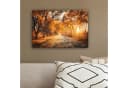 OneMillionCanvasses® Leinwandbild Wald Herbst Bäume Weg Natur 30x20 cm Bild 4
