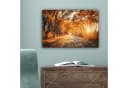OneMillionCanvasses® Leinwandbild Wald Herbst Bäume Weg Natur 30x20 cm Bild 5