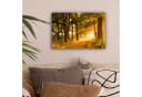 OneMillionCanvasses Leinwandbild Wald - Bäume - Herbst - Natur Fotodruck 30x20 cm Bild 1