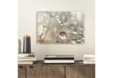 MuchoWow Acrylglasbild Blumen Beige Modern Bild 1