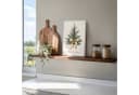 OneMillionCanvasses® Leinwandbild Weihnachtsbaum Beige Gold Bild 5