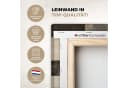 OneMillionCanvasses® Leinwandbild Abstrakt Gold Grau Geometrisch Bild 3
