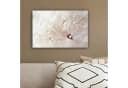OneMillionCanvasses® Leinwandbild Abstrakt Weiß Blume Bild 4