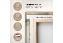 OneMillionCanvasses® Leinwandbild Herz Natur Braun Fotodruck Bild 3