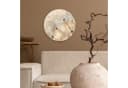 MuchoWow Wandbild Löwenzahn Abstrakt Beige Forex Bild 1